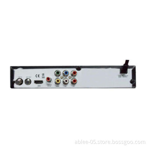 ISDB-T Receiver with Full-Seg TV Tuner and Bilingual Broadcast, Ideal for Homes